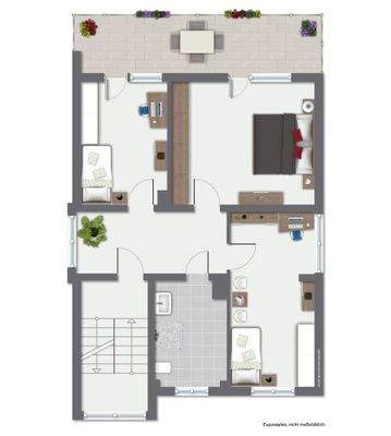 Grundriss Obergeschoss