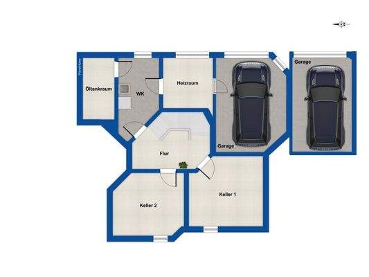 Grundriss Untergeschoss