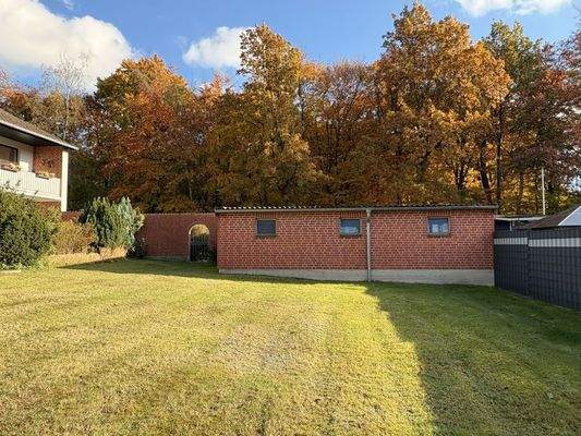 Gepflegt auch von der Rückseite