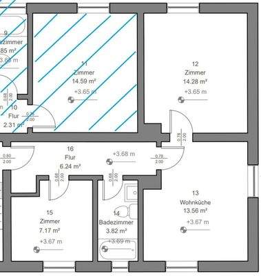 2 Zimmer Schlesierstraße. 1