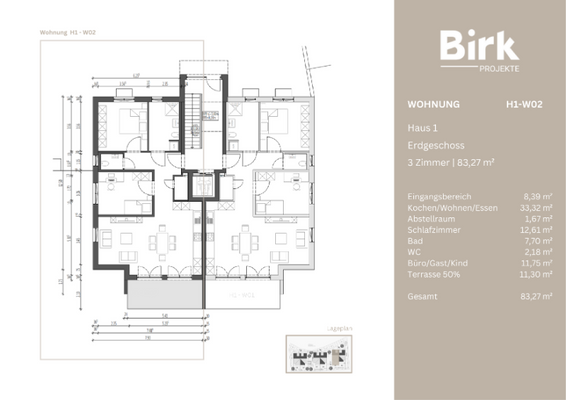 Grundriss Erdgeschoss