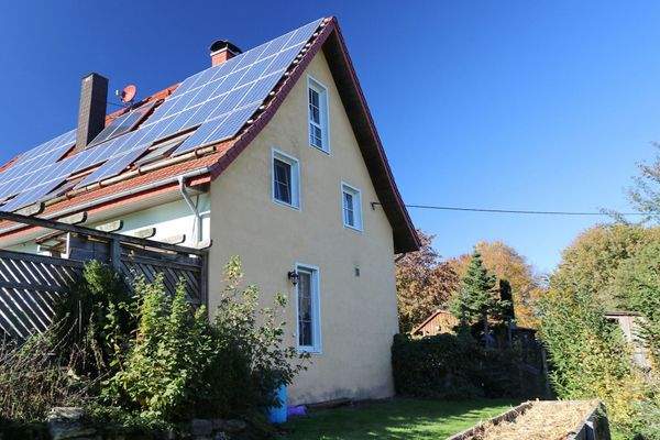 Ostgiebel des Hauses