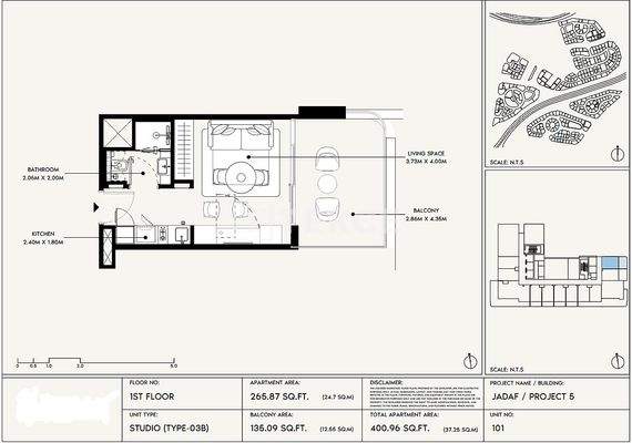 Modern Apartments with Premium Amenities in Al Jaddaf Dubai