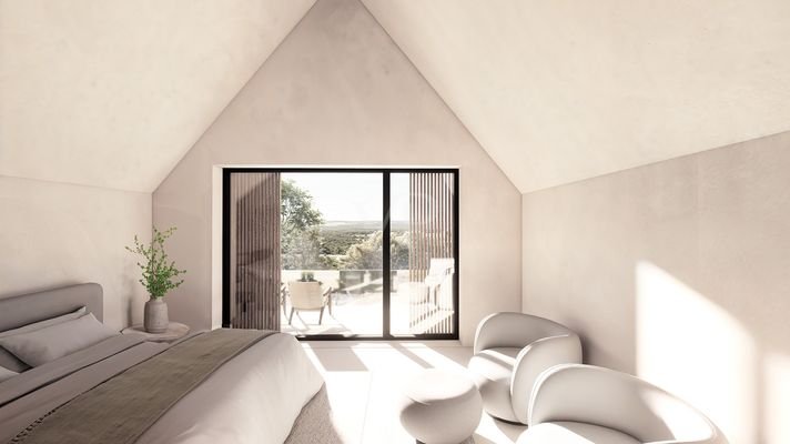 Schlafzimmer - Bespielplanung