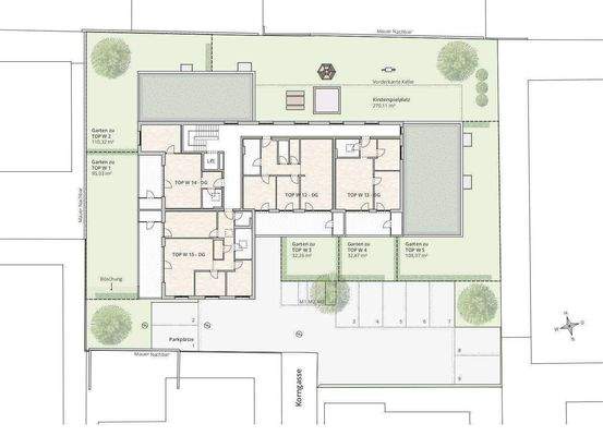 Lageplan Dachgeschoss