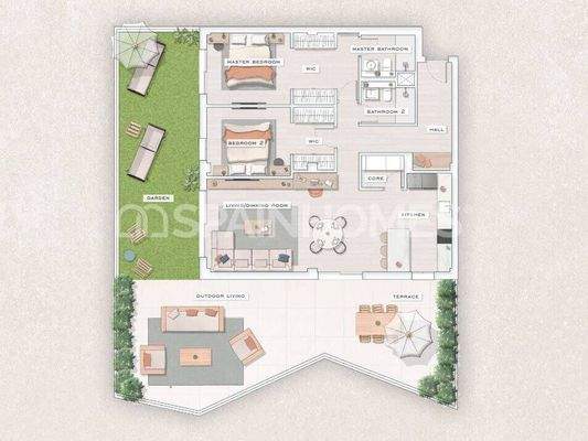Outstanding Flats and Penthouses in a Complex in Mijas