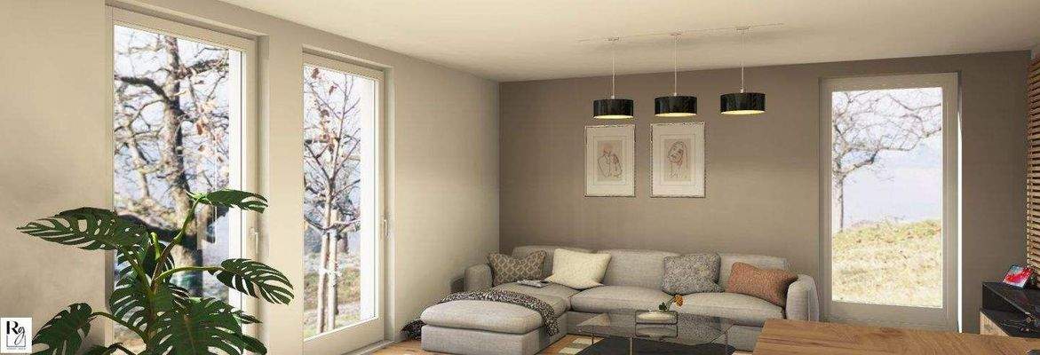 Visualisierung MFH Haidgau  Dangelspitzstraße - Pe