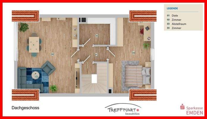 Grundriss Dachgeschoss