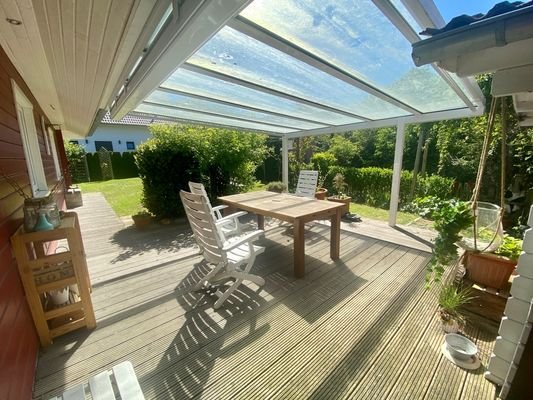 überdachte Terrasse
