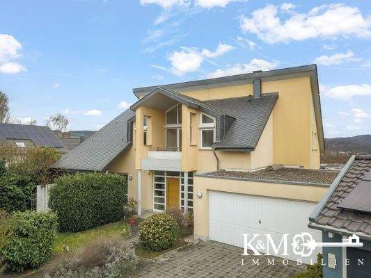 Vorderseite des Hauses