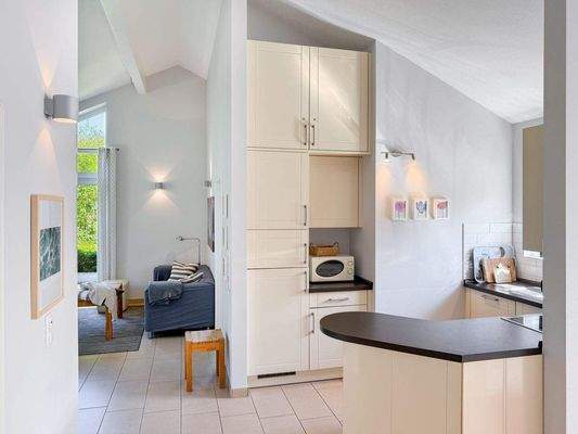 Offene, helle Küche