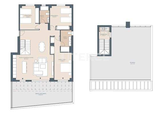 Apartments in Estepona with a Communal Swimming Pool