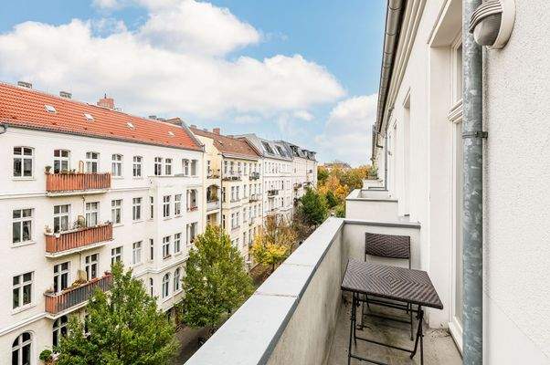 Balkon vom Schlafzimmer