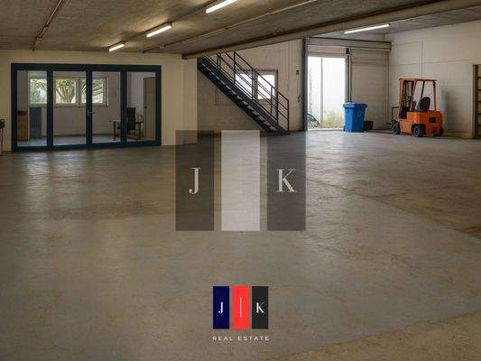 Halle Innenansicht 2 - Visualisierung