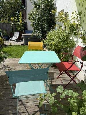 Südterrasse Sitzplatz