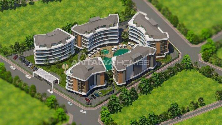 Modern Real Estate in a Luxury Complex in Oba Alanya