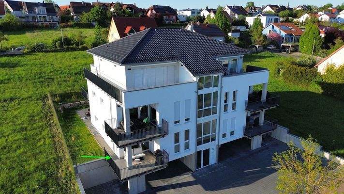 EG links Südwestansicht