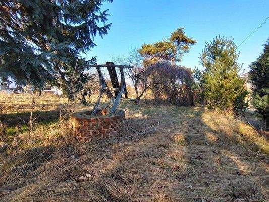 Blick auf das Wohngrundstück