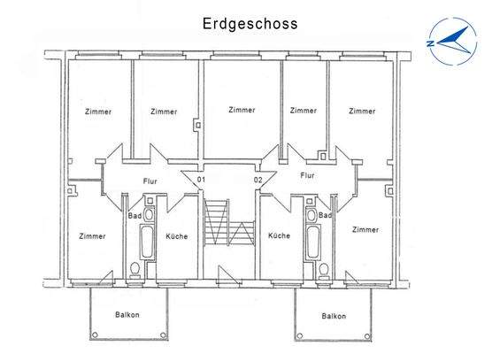 Grundriss Erdgeschoss