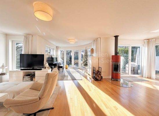 Wohnzimmer – Gesamtansicht - (KI bearbeitet)