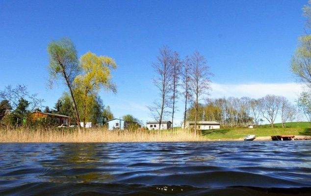 Blick von der Schwimminsel