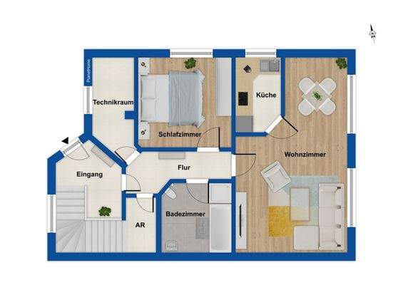 Grundriss Erdgeschoss