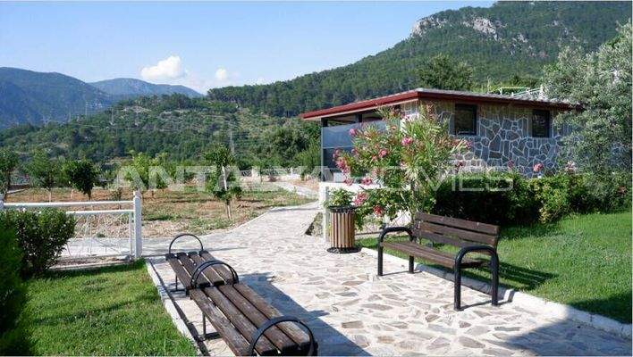 Unique-Design House with Farmland in Alanya Kestel