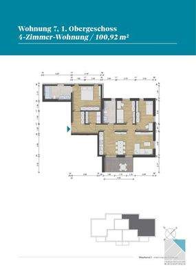 Wohnung 7 OG Grundriss