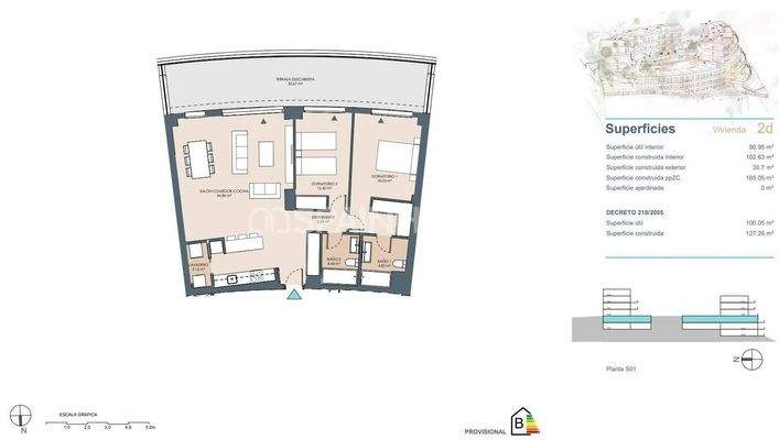 Panoramic Sea View Apartments 2 km from the Sea in Estepona