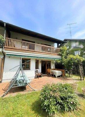 Außenbereich im Sommer 