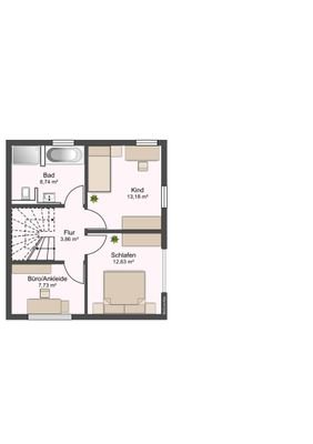 Grundriss OG Haus 2
