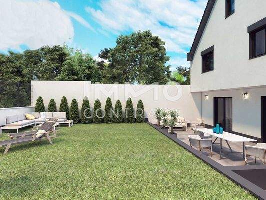 Gartenansicht Haus 4