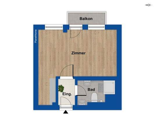 Grundriss 2. Obergeschoss