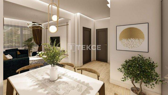 Apartment Building 200 Meters to The Coast in Istanbul