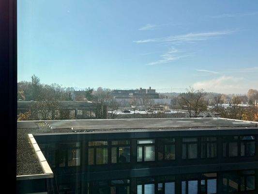 Ausblick aus Bürofenster