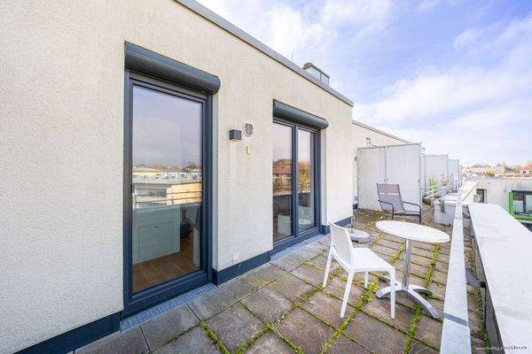 Großzügige Dachterrasse