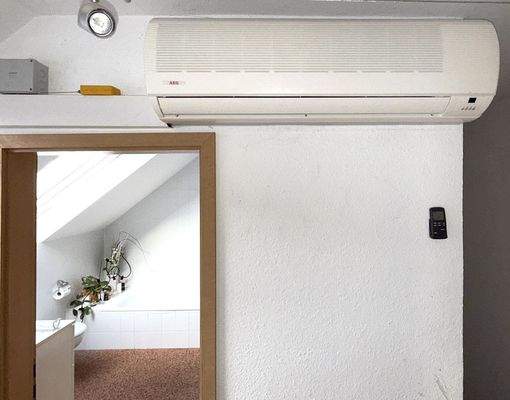 Klimaanlage im Obergeschoss