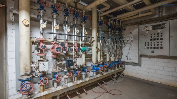 Wasserzähler der Wohnungen