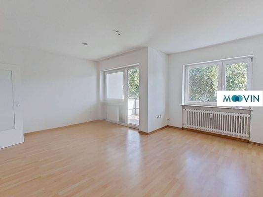 Ansicht I: Wohn- und Esszimmer