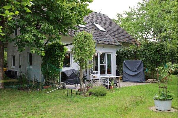 Blick auf die Südwestterrasse