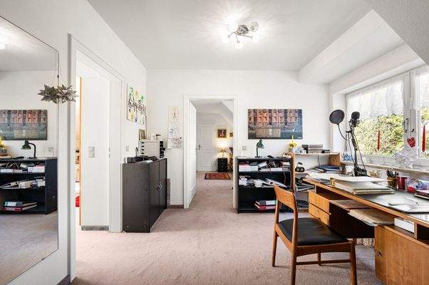 Büro im Obergeschoss