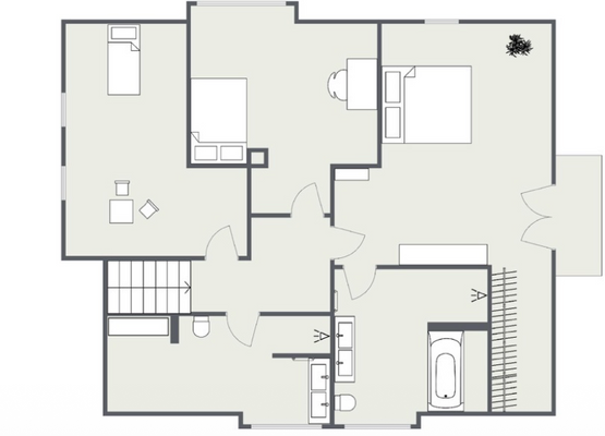Grundriss Dachgeschoss