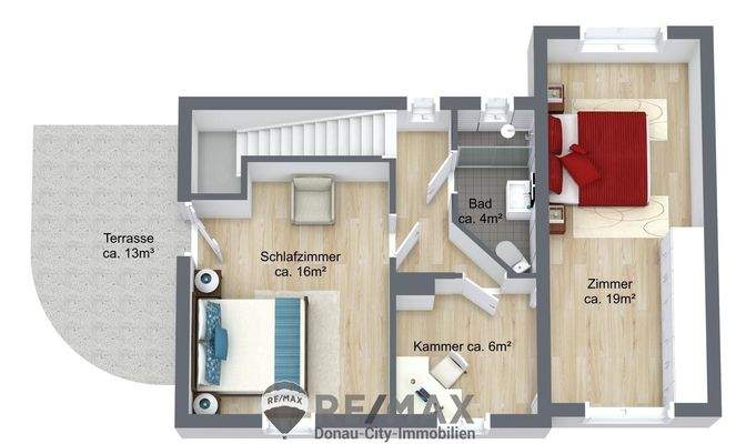3D Floor Plan OG