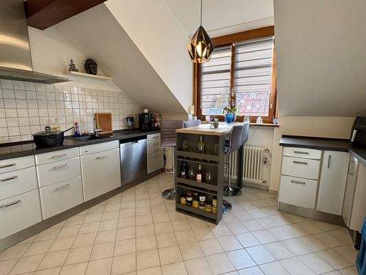 Küche Dachgeschoss