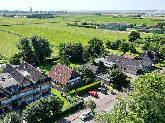 Lageansicht, im Hintergrund: Büsum