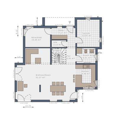 Grundriss Erdgeschoss