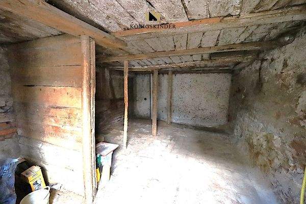 der ehemalige Stall...