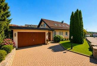 Haus Einfahrt