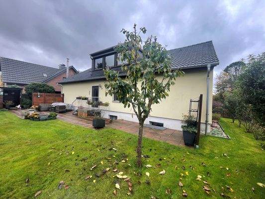 Haus Rückseite Ansicht