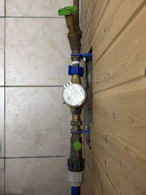 Hausanschluss Wasser